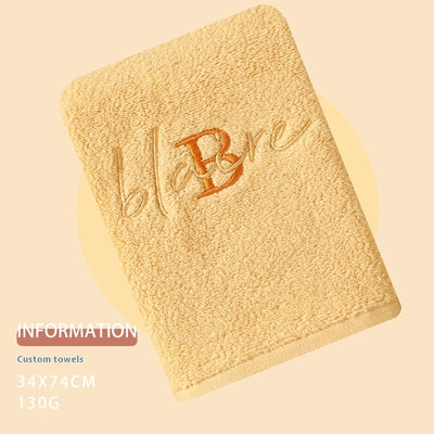 Toalla de Algodón Puro Personalizada con Bordado Delicado - Regalo Emotivo - Image 9