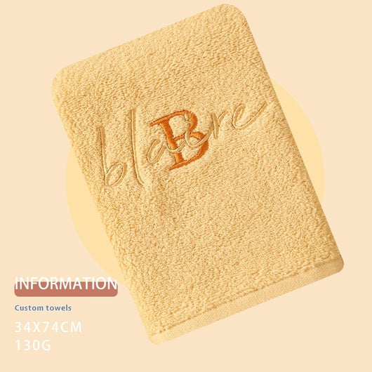 Toalla de Algodón Puro Personalizada con Bordado Delicado - Regalo Emotivo - Image 9