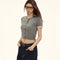 Playera Retro Americana Cute Simple para Chicas