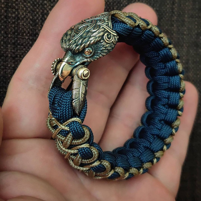 Pulsera de Supervivencia Eagle EDC Ajustable para Hombre y Mujer - Image 10