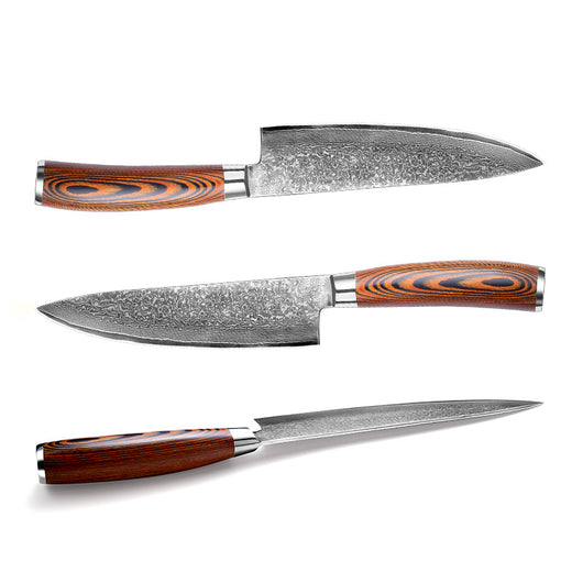 Cuchillo de Chef Damasco de 8 Pulgadas VG - Image 7