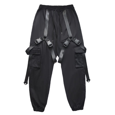 Pantalones Funcionales Holgados para Hombre - Comodidad y Estilo - Image 8