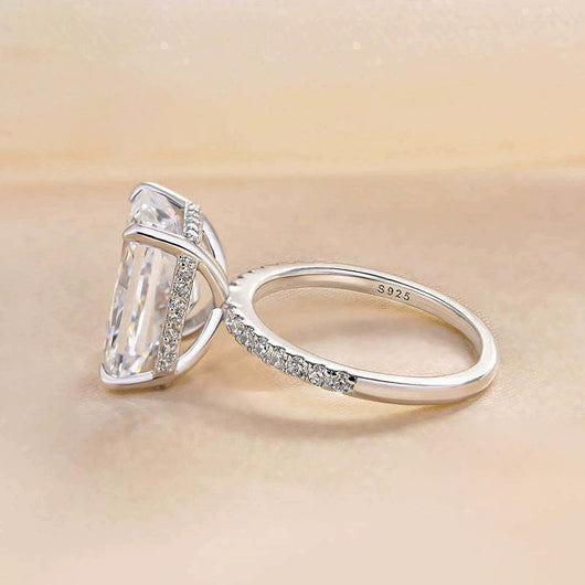 Anillo de Plata 925 con Incrustaciones y 3 Quilates de Circonitas para Mujer - Image 12