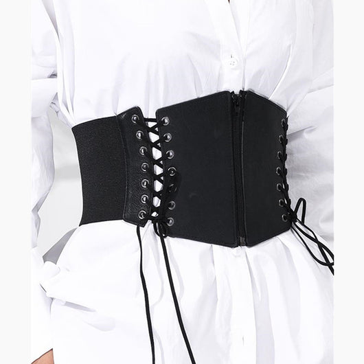 Cinturón Trenzado Decorativo para Suéter y Camisas de Cuero