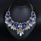 Collar Flor de Aleación de Diamante para Mujeres