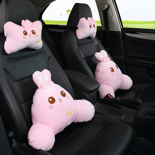 Juego de Almohada Lumbar y Reposacabezas para Auto con Diseño Infantil - Image 3