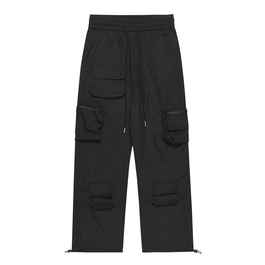 Pantalones Cargo Holgados con Múltiples Bolsillos para Hombre - Image 5