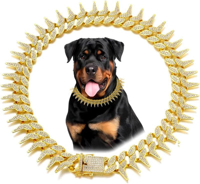 Collar Diamante para Mascotas Estilo Europeo y Americano - Image 10