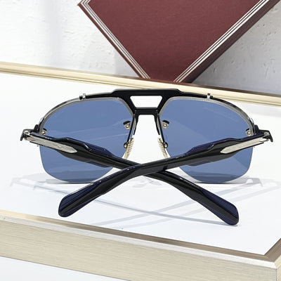 Gafas de Sol Piloto Metal Lujo Ligero - Protección UV Estilo INS - Image 19