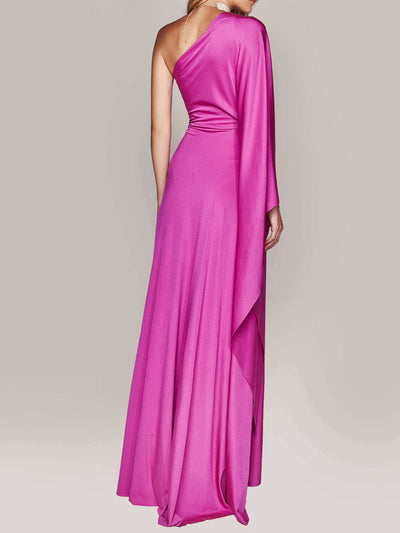 Vestido Maxi Asimétrico con Detalle Twist - Image 2