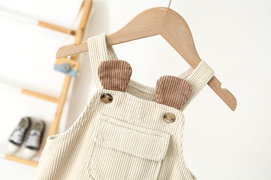 Overol Infantil de Pana Adorable y a la Moda para Bebés - Image 22