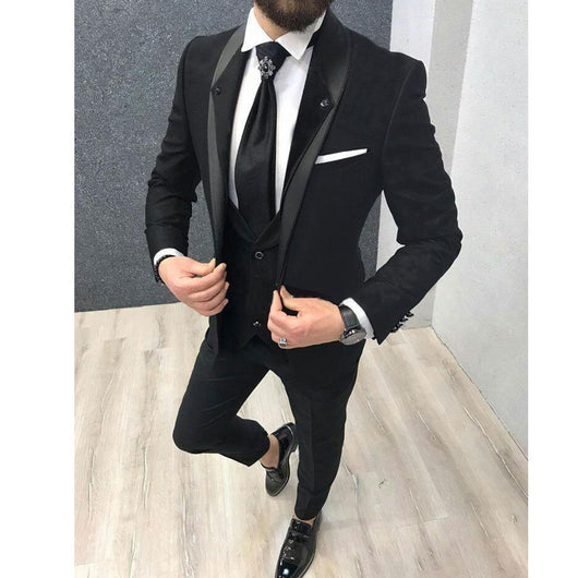 Traje de Tres Piezas para Padrinos y Eventos Formales - Image 5