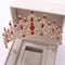 Conjunto de Tiara Corona Nupcial con Collar de Cadena