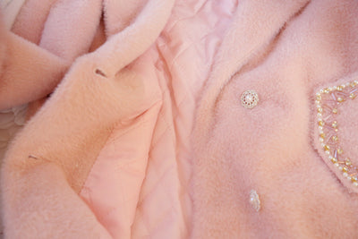 Abrigo de Lana con Perlas Aromáticas Efecto Visón - Image 3