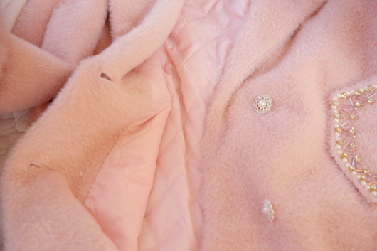 Abrigo de Lana con Perlas Aromáticas Efecto Visón - Image 3