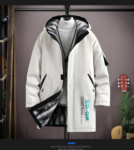 Chaqueta Casual de Fleece con Capucha para Hombre - Image 29