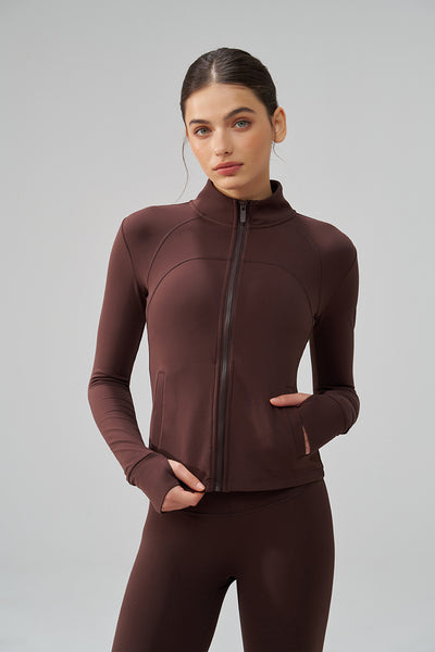 Top de Yoga sin Dedos Acolchado para Otoño e Invierno - Image 18