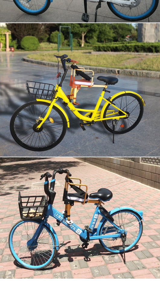 Asiento Delantero Plegable de Aluminio para Bicicleta Compartida Infantil - Image 17