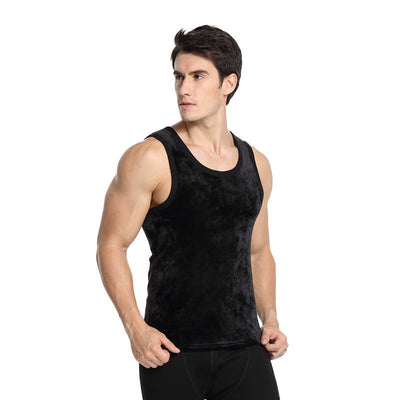 Chaleco Térmico Ajustado para Hombre con Forro de Terciopelo - Image 9