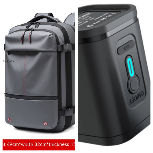 Mochila Ejecutiva Multifunción con Compartimento para Laptop y Compresión de Vacío - Image 13