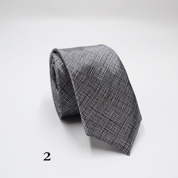 Corbata Estampada Casual para Hombre - 5 cm Ancho Reducido
