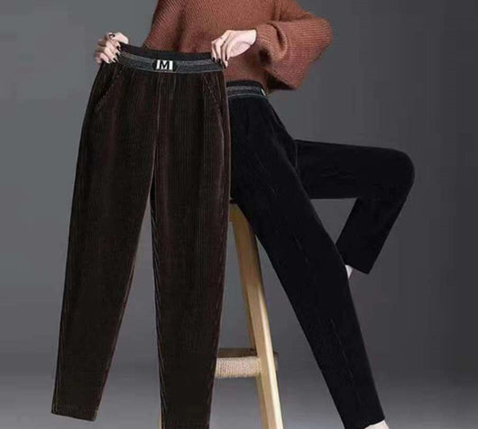 Pantalones Chenilla Pierna Ancha - Versátil y Moderno - Image 4