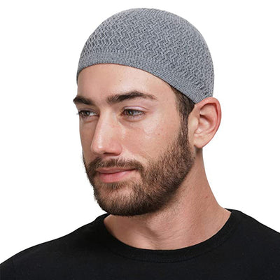 Abrigo Tejido Jacquard Onda Invierno - Calidez Neutra con Punta Reforzada - Image 10