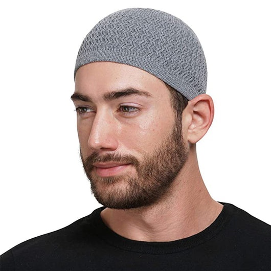 Abrigo Tejido Jacquard Onda Invierno - Calidez Neutra con Punta Reforzada - Image 10