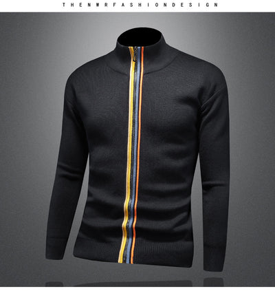 Cardigan Suéter Hombre Slim Fit Elegante - Image 7