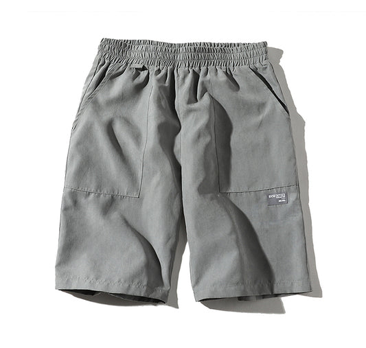 Pantalones Cortos de Playa Hombre Cinco Puntos - Estilo Hong Kong Cómodo y Suelto