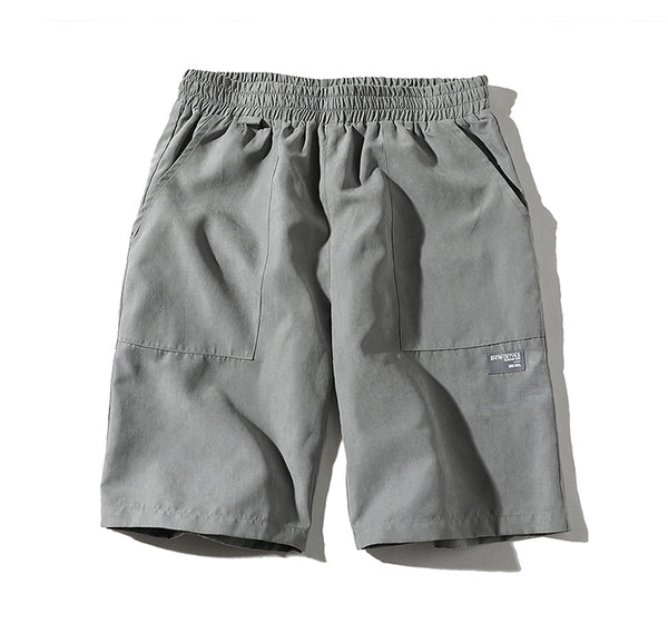 Pantalones Cortos de Playa Hombre Cinco Puntos - Estilo Hong Kong Cómodo y Suelto