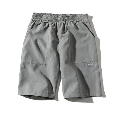 Pantalones Cortos de Playa Hombre Cinco Puntos - Estilo Hong Kong Cómodo y Suelto
