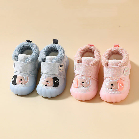 Zapatos de Algodón Cálidos para Niños y Mujeres - Calzado de Invierno Suave - Image 2