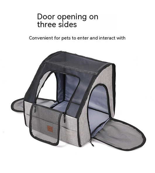 Transportín Portátil para Perros - Jaula de Viaje Cómoda y Segura - Image 9
