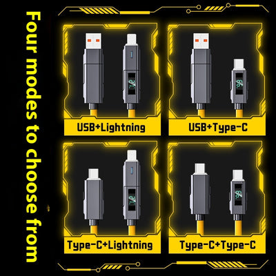 Cargador Portátil Súper Rápido PD 100W con Pantalla LED Digital - Image 2