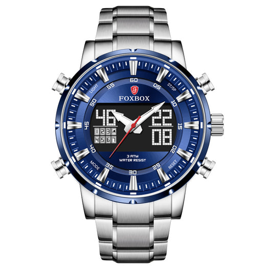Reloj Deportivo Dual Display Multifuncional Resistente al Agua para Hombre - Image 12