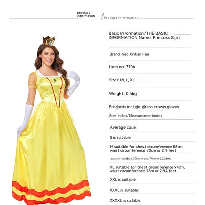 Vestido de Princesa para Halloween y Fiestas Temáticas - Image 6