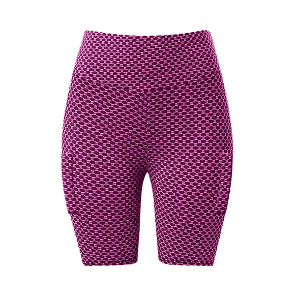 Leggings Deportivos Jacquard Cadera Melocotón Tejidos