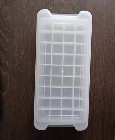 Molde para cubitos de hielo de silicona con tapa - 36 cavidades - Image 6