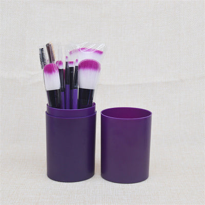 Set de 12 Brochas de Maquillaje Profesional con Estuche - Image 4