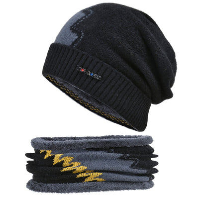Gorro Tejido para Hombre con Forro Polar y Capucha - Diseño Versátil
