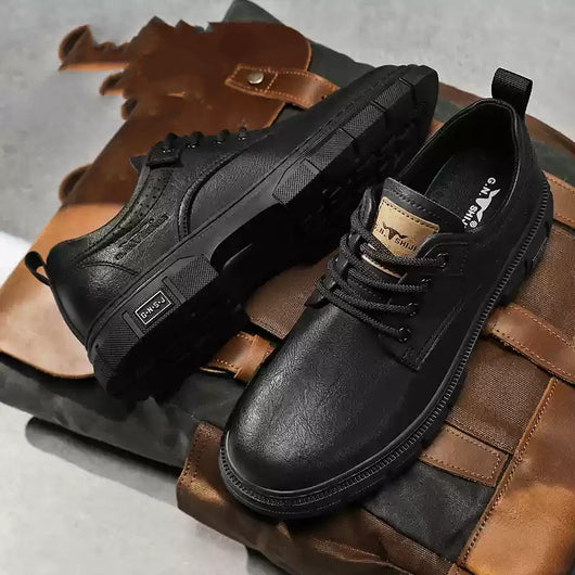 Zapatos de Cuero Ejecutivos para Hombre - Primavera y Otoño - Image 5