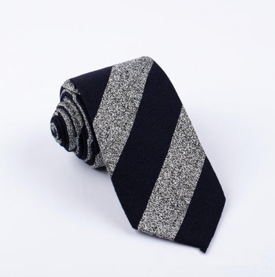 Corbata de Poliéster Jacquard con Rayas - Empaque Individual - Image 11