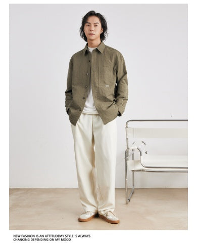 Camisa Abrigo Manga Larga para Hombre - Image 6