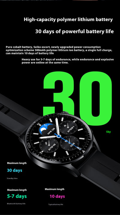 Reloj Inteligente Pantalla Grande HD con Monitoreo Cardíaco y Oxígeno en Sangre - Image 10