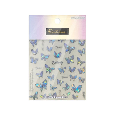 Stickers de Uñas 5D con Mariposas en Relieve - Adhesivos Impermeables y Duraderos - Image 6