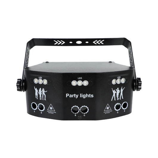 Luces LED Giratorias Multicolor con Sensor de Voz para Karaoke - Image 9