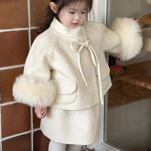 Capa Uniforme de Lana para Niñas - Image 2