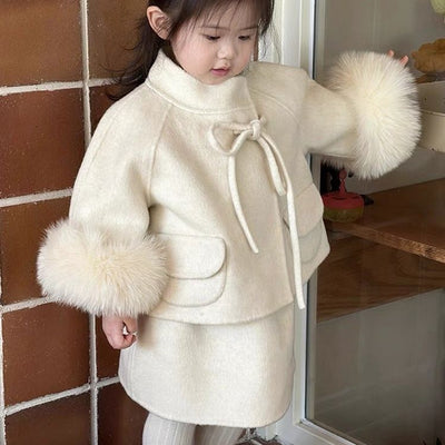 Capa Uniforme de Lana para Niñas - Image 2