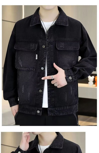 Chaqueta Vaquera Hombre Relajada y Moderna - Image 14